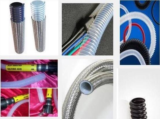 Convoluted PTFE Tubing